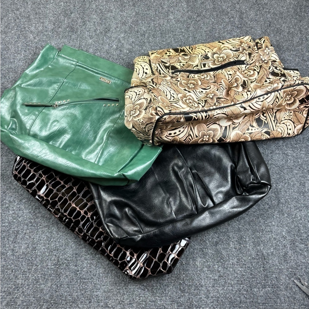 MICHE Handbags 4 Prima Bag Shells Black, Green, Brown floral, brown animal print